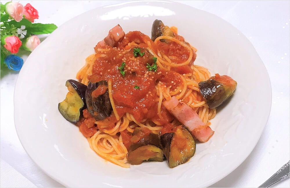 調味料なし！簡単トマトパスタ