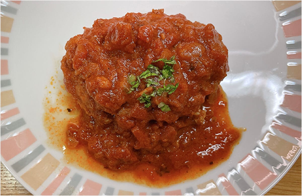 カゴメ,Eatreat,イートリート,業務用,料理コンテスト,管理栄養士,栄養士,給食,レシピ,メニュー,栄養士養成校,養成校,栄養学生,トマト,トマトソース,ダイストマトソース,定番,豆料理,プロ向け,業務用