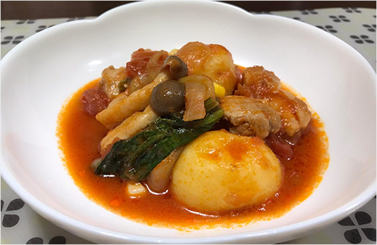 カゴメ,Eatreat,イートリート,業務用,料理コンテスト,管理栄養士,栄養士,給食,レシピ,メニュー,栄養士養成校,養成校,栄養学生,トマト,トマトソース,ダイストマトソース,定番,豆料理,プロ向け,業務用
