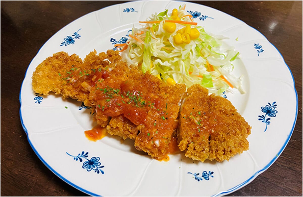 カゴメ,Eatreat,イートリート,業務用,料理コンテスト,管理栄養士,栄養士,給食,レシピ,メニュー,栄養士養成校,養成校,栄養学生,トマト,トマトソース,ダイストマトソース,定番,豆料理,プロ向け,業務用