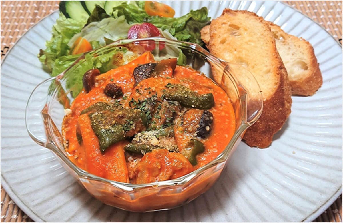 カゴメ,Eatreat,イートリート,業務用,料理コンテスト,管理栄養士,栄養士,給食,レシピ,メニュー,栄養士養成校,養成校,栄養学生,トマト,トマトソース,ダイストマトソース,定番,豆料理,プロ向け,業務用